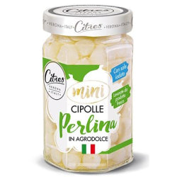 МАЛКИ ЛУКЧЕТА CITRES CIPOLLE PERLINE, СТЪКЛО 290 Г
