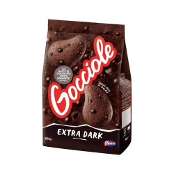 PAVESI GOCCIOLE DARK CHOCOLATE BISCUITS 400 G, 75% CACAO