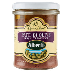 ALBERTI TAGGIASCA OLIVE PATE, GLASS 170 G