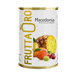 FRUIT SALAD FRUTTA ORO MACEDONIA 415 G IN CAN