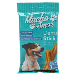 DENTAL STICKS FOR DOGS MUCHO AMOR MINI 7 PCS
