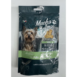 COOKIES FOR SMALL DOGS MUCHO AMOR BISCOTTI CANE MINI WITH CHICKEN 100 G
