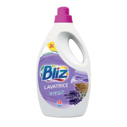 LIQUID DETERGENT BLIZ LAVENDER FOR COLORS AND WHITES, 50 WASHES, 3 L