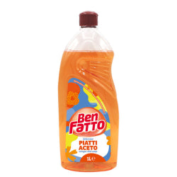 DISHWASHING DETERGENT WITH VINEGAR BEN FATTO ACETO, 1 L