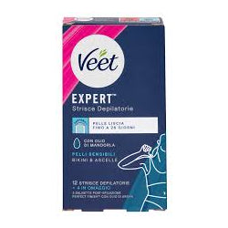 ЛЕНТИ ЗА ДЕПИЛАЦИЯ НА БИКИНИ ЗОНА VEET BIKINI С БАДЕМОВО ОЛИО 16 БР