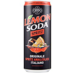 NON-ALCOHOLIC DRINK CRODO SPRITZ LEMON FLAVOUR APEROL 330 ML CAN