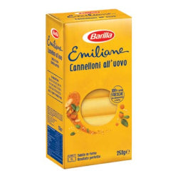 BARILLA EMILIANE CANNELLONI WITH EGGS, 250 G
