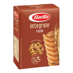BARILLA WHOLE WHEAT FUSILLI PASTA, 500 G
