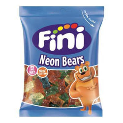 FINI CANDIES, NEON GUMMY BEARS 90 G