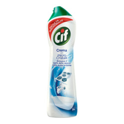 SURFACE CLEANER CIF CREAM BIANCO WITH MICRO CRYSTALS, 750 ML