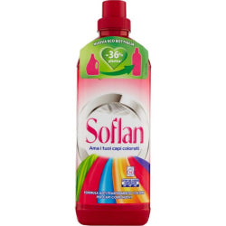 SOFLAN LIQUID DETERGENT FOR COLORS AND DELICATES 15 WASHES, 900 ML