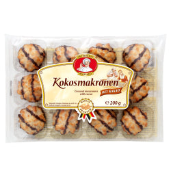 MATHEO COCONUT BISCUITS WITH COCOA, 200 G