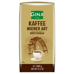 GINA WIENER ART COFFEE BEANS, 1 KG
