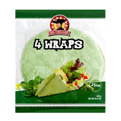 SPINACH BREAD/TORTILLA DON FERNANDO 4x25 CM, 240 G