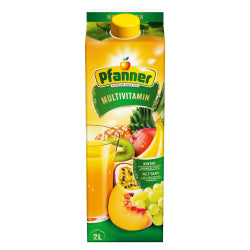 FRUIT DRINK PFANNER MULTIVITAMIN 50% FRUIT NECTAR, 2 L